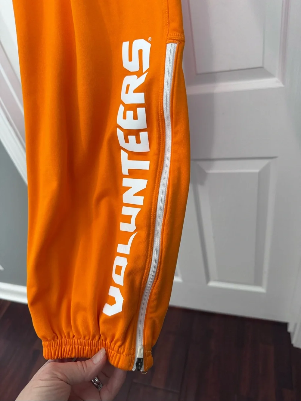 Nike Unisex Orange Tennessee Joggers with White Swoosh & Side Lettering